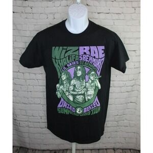 Wiz Khalifa Dazed & Blazed Summer 2018 Tour Shirt Double Sided With Dates Size M
